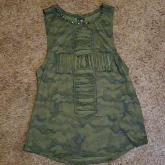 Camo Muscle Tee - Picture 1 of 4